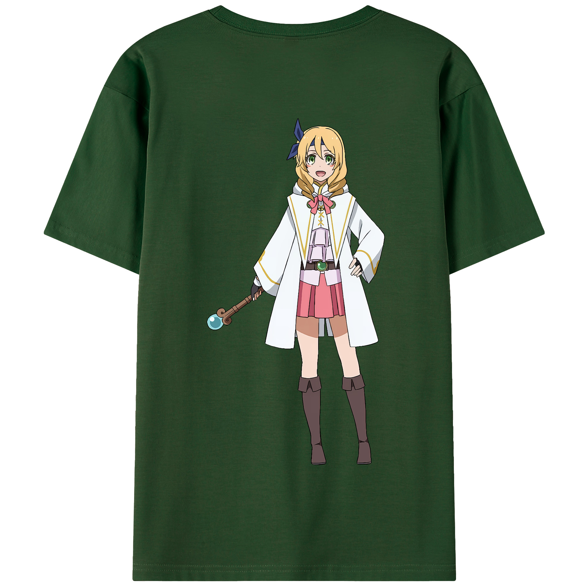 （画像用） 転スラ Regarding Reincarnated to Slime 綿100％半袖Tシャツ（背面プリント）